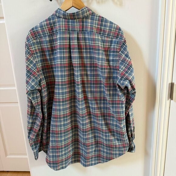 Polo Ralph Lauren Checkered Plaid Flannel Button Down XL NWOT - Picture 10 of 12